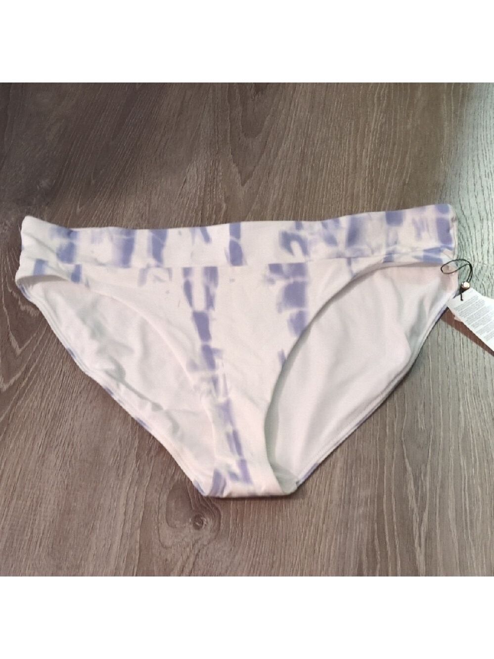 Calia Python Peri Dusk Wide Banded High Leg Swim Bottoms Size XXL